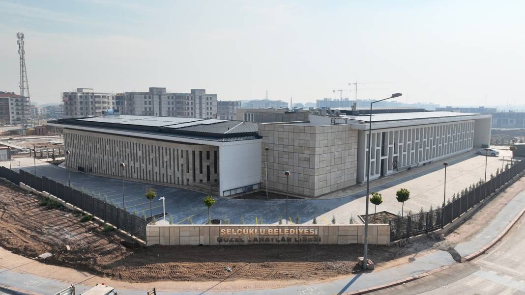 Konya'da tamamlandı, Türkiye'ye örnek olacak: Geleceğin sanatçıları burada yetişecek 14